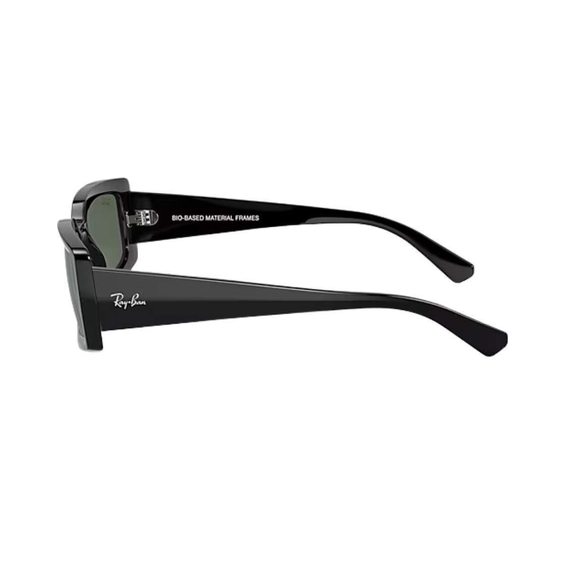 레이밴 킬리안 바이오 베이스드 폴리쉬드 블랙 프레임 다크 그린 렌즈 하이 브릿지 핏(Ray-Ban Kiliane Bio-Based Polished Black Frame Dark Green Lense High Bridge Fit) - 2