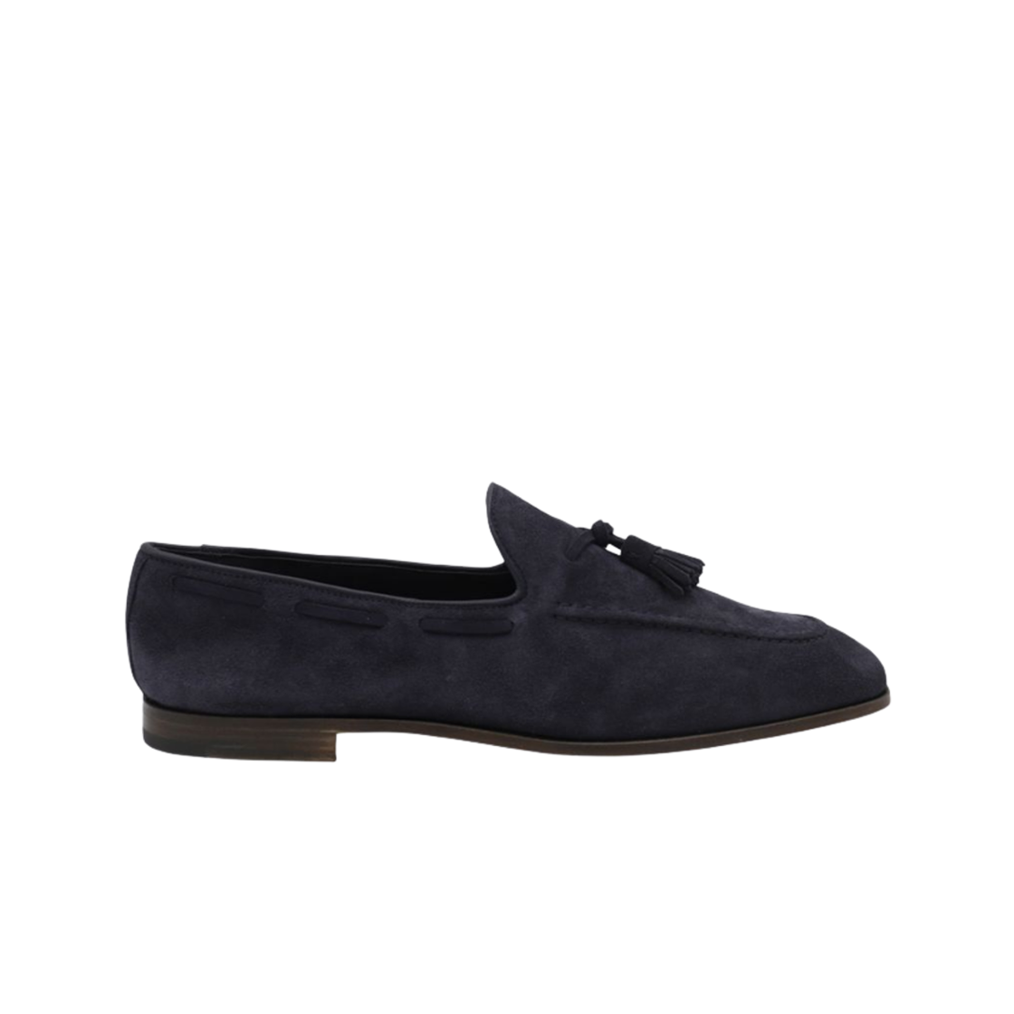 EDB141-9CA-F0ABM Church's Maidstone Suede Loafer Blue
