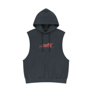 YESEYESEE Y.E.S Hooded Vest Charcoal