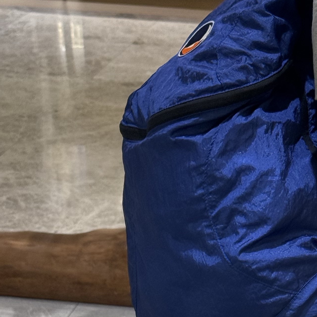 Ticket To The Moon Mini Backpack 15L Royal Blue 착용 스타일