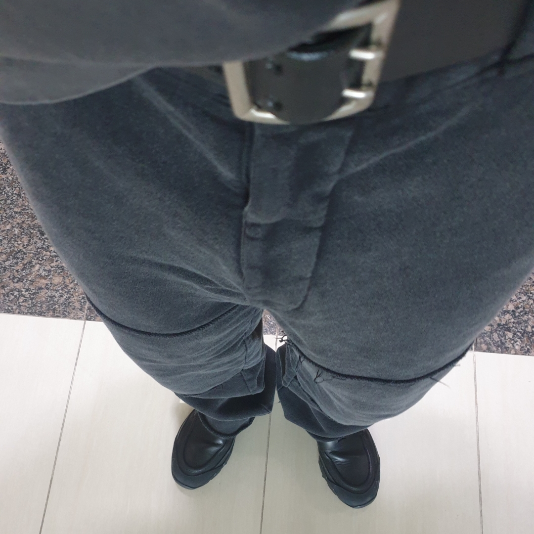 Roa Hiking Loafer Black 착용 스타일