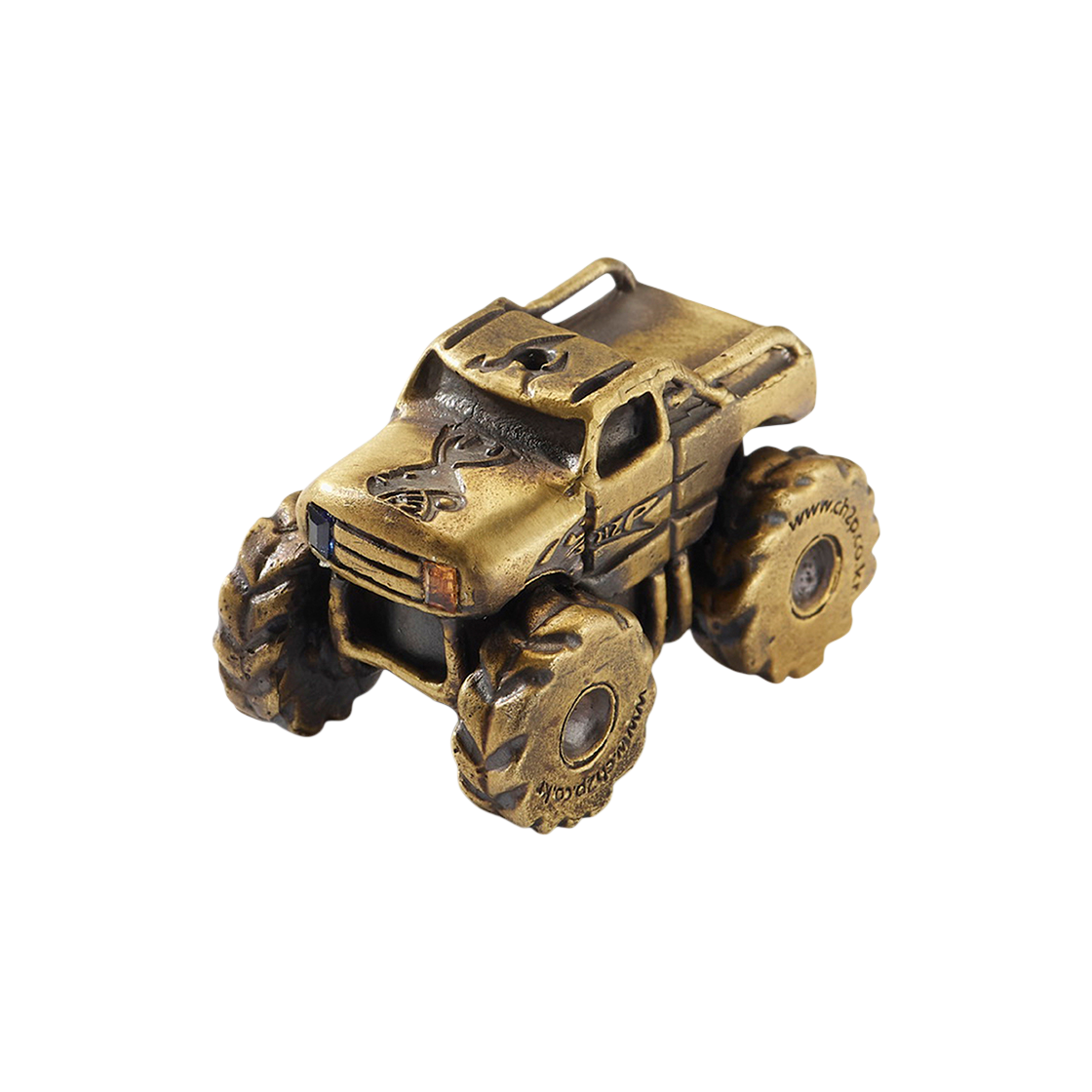 CH25N035 CH2P Monsther Truck Incense Holder A Brass