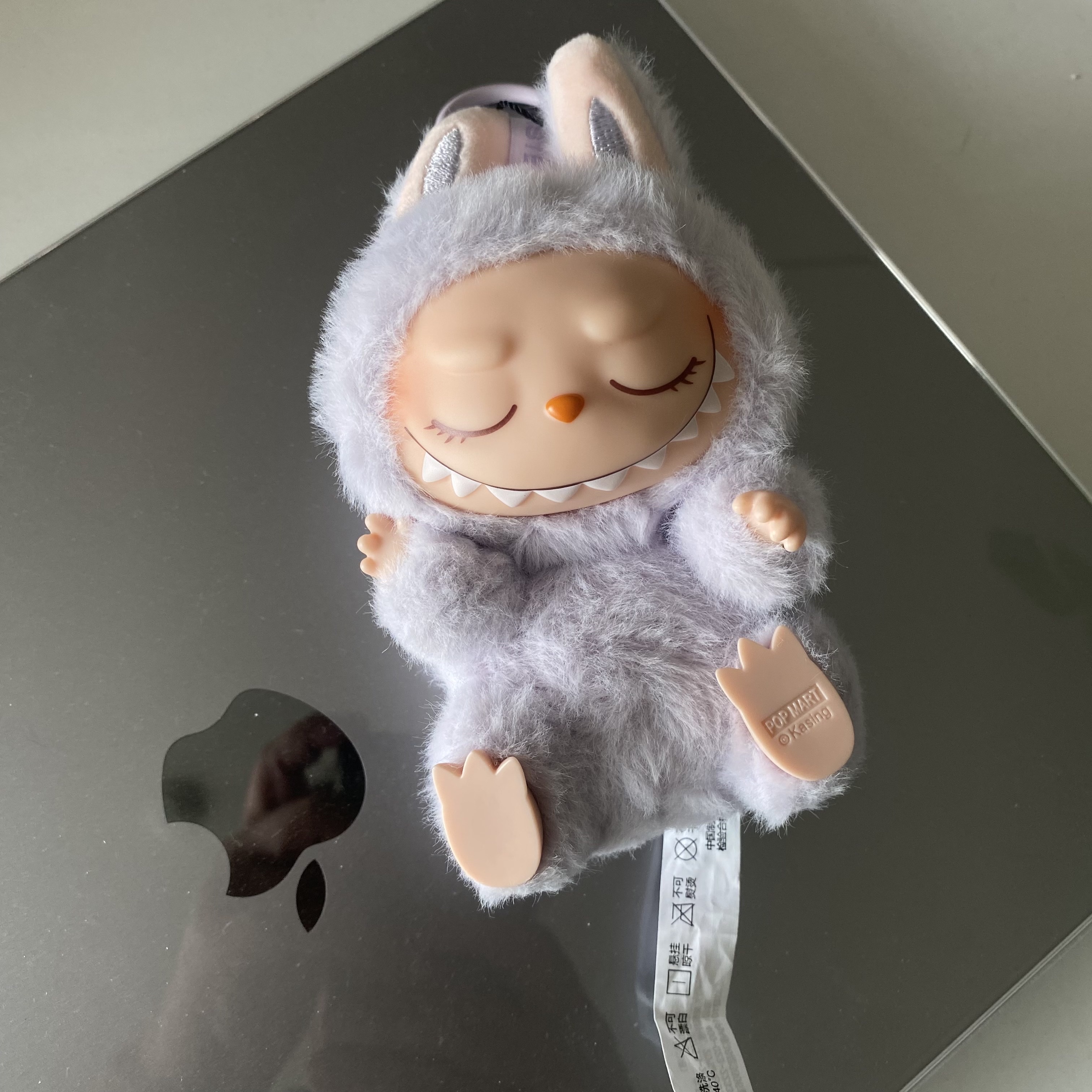 Pop Mart Labubu Let's Play Together Doll Series Zizi Keyring (Opened Case) 착용 스타일