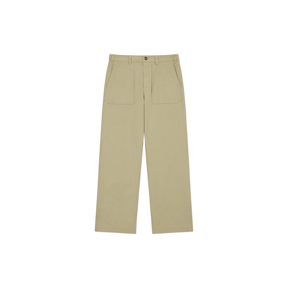 CO2503PT32BE Covernat Back Satin Fatigue Pants Beige