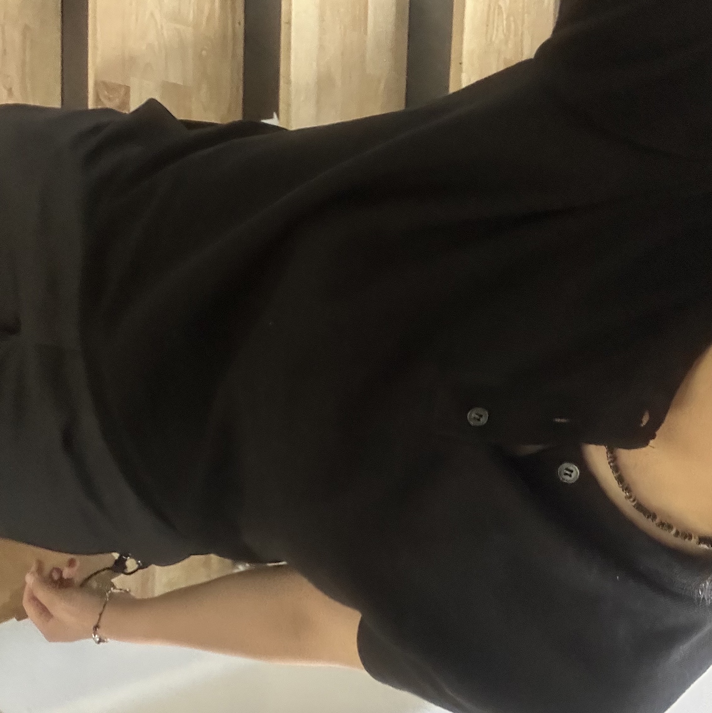 Dickies Loose Fit 13 Inch Flat Front Work Shorts Black, (W) Nike Air Force 1 '07 Low Triple Black 착용 스타일 - 3