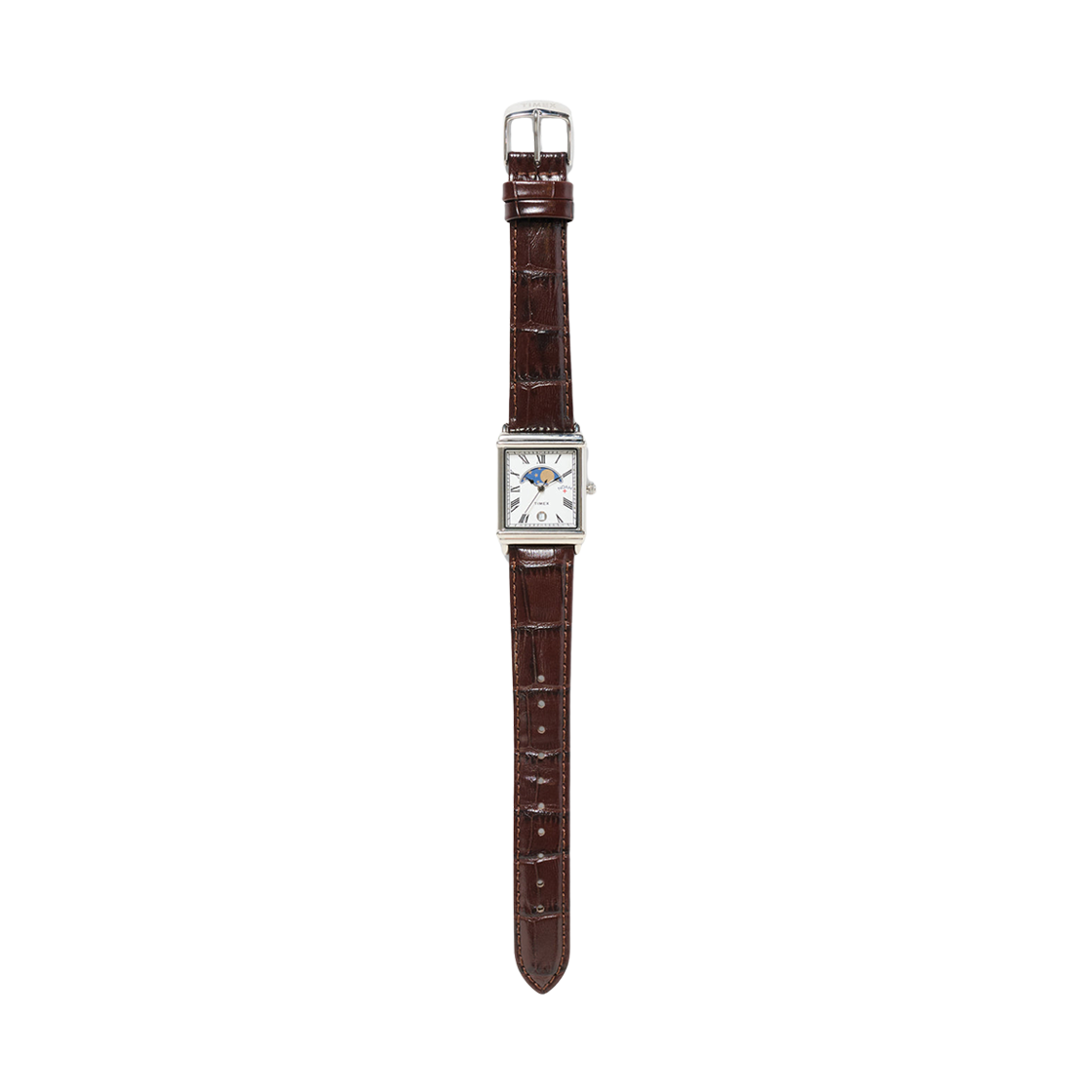 타이맥스 x 노아 문 37mm 페이즈 워치 브라운 스틸(Timex x Noah Moon 37mm Phase Watch Brown Steel)