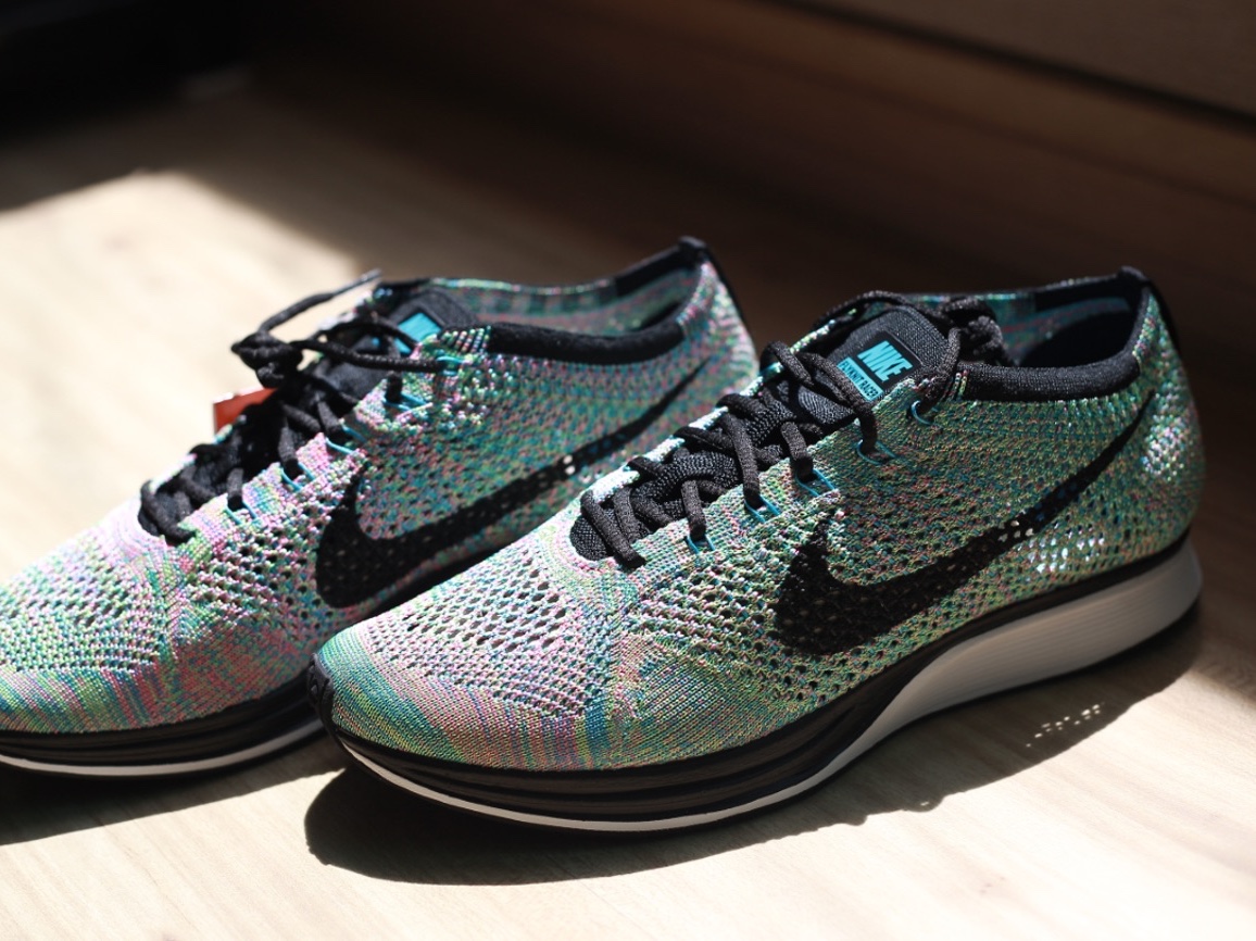 Nike Flyknit Racer Multi-Color 2.0 (2015/2017) 착용 스타일