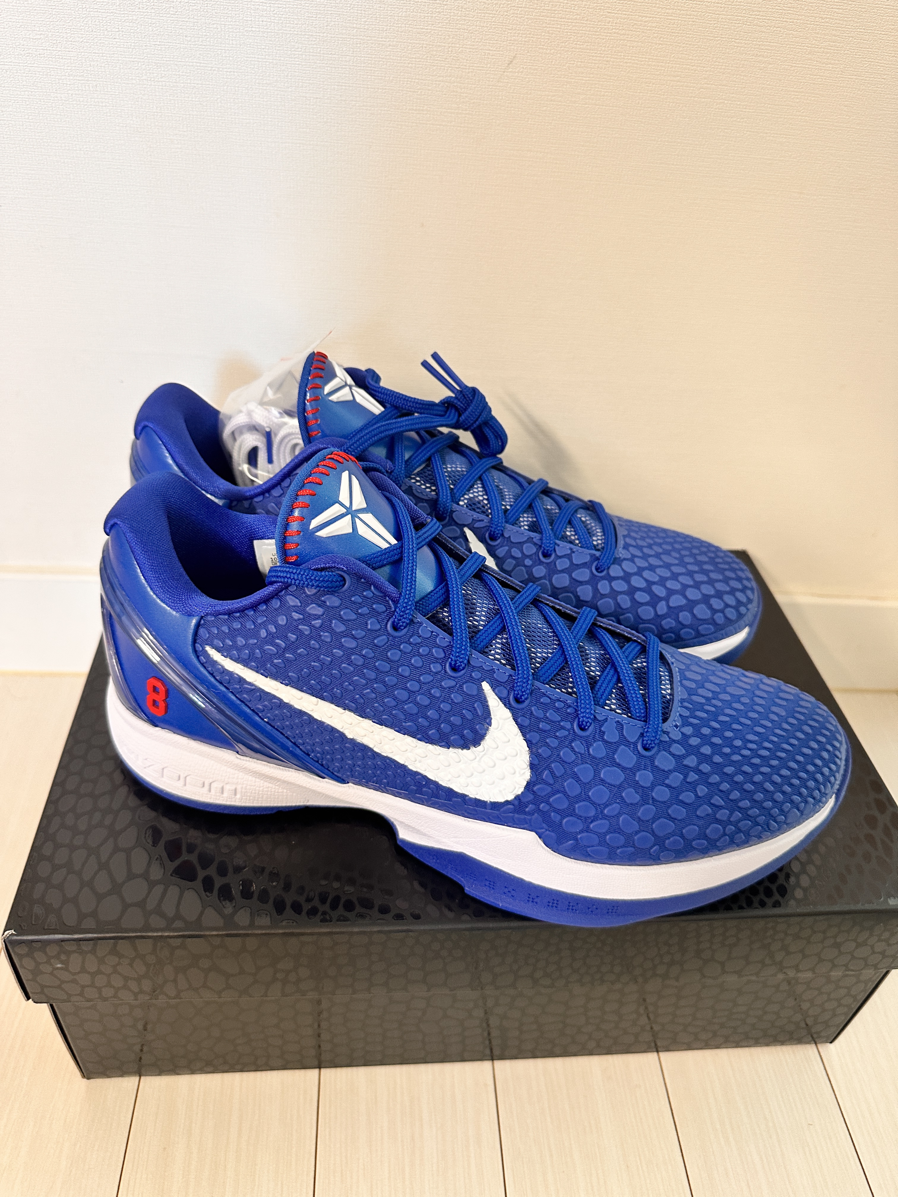 Nike Kobe 6 Protro Game Royal White 착용 스타일