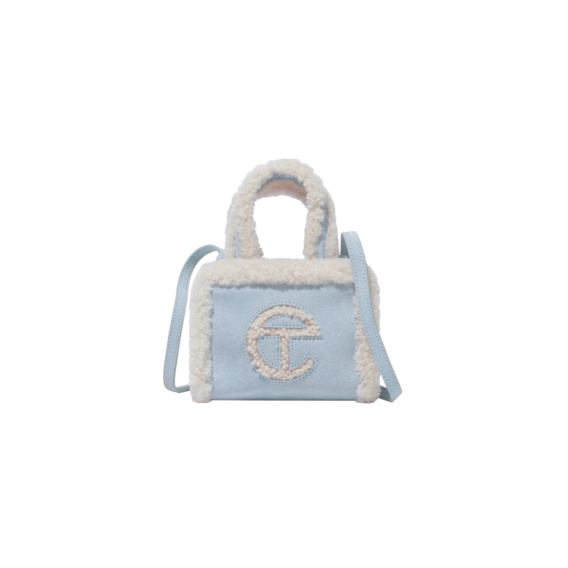 텔파 x 어그 스몰 쇼핑백 블루(Telfar x UGG Small Shopping Bag Blue)