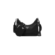 Prada Re-Edition 2005 Re-Nylon Shoulder Bag Black