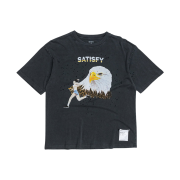 Satisfy Mothtech Eagle T-Shirt Aged Black