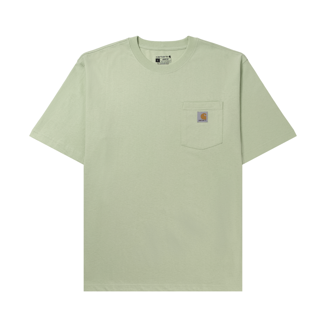 K87-GF3 Carhartt Loose Fit Heavyweight Regular Short Sleeve Pocket T-Shirt Tender Greens