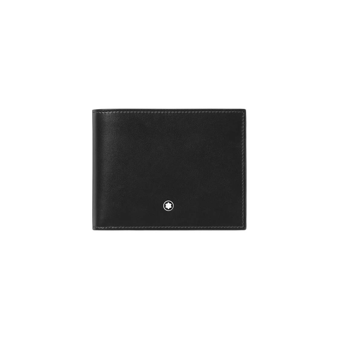 198314 Montblanc Meisterstuck 2 View Pockets 6cc Wallet Black