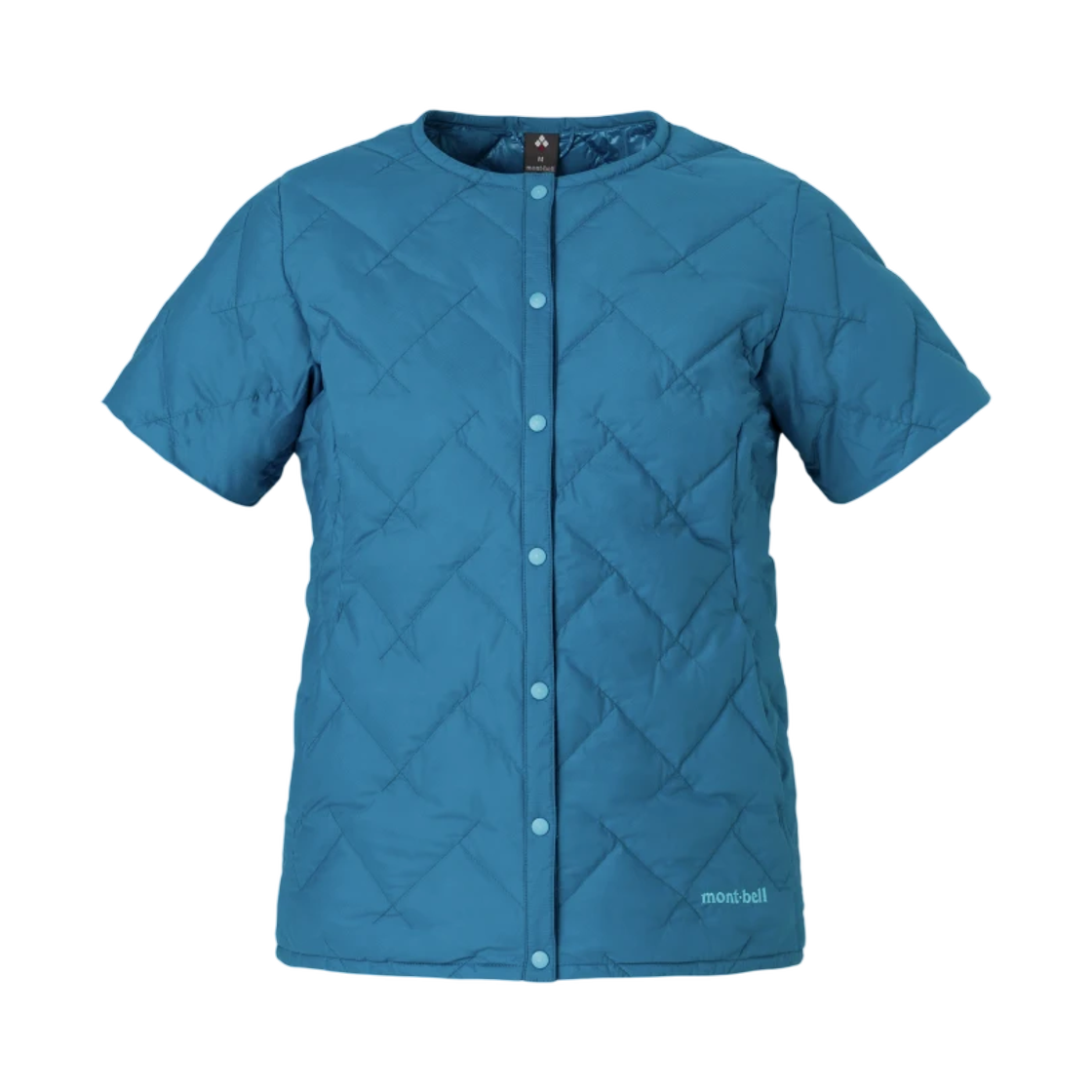 (W) 몽벨 슈페리어 다운 라운드 넥 티 터콰이즈((W) Montbell Superior Down Round Neck T Turquoise)