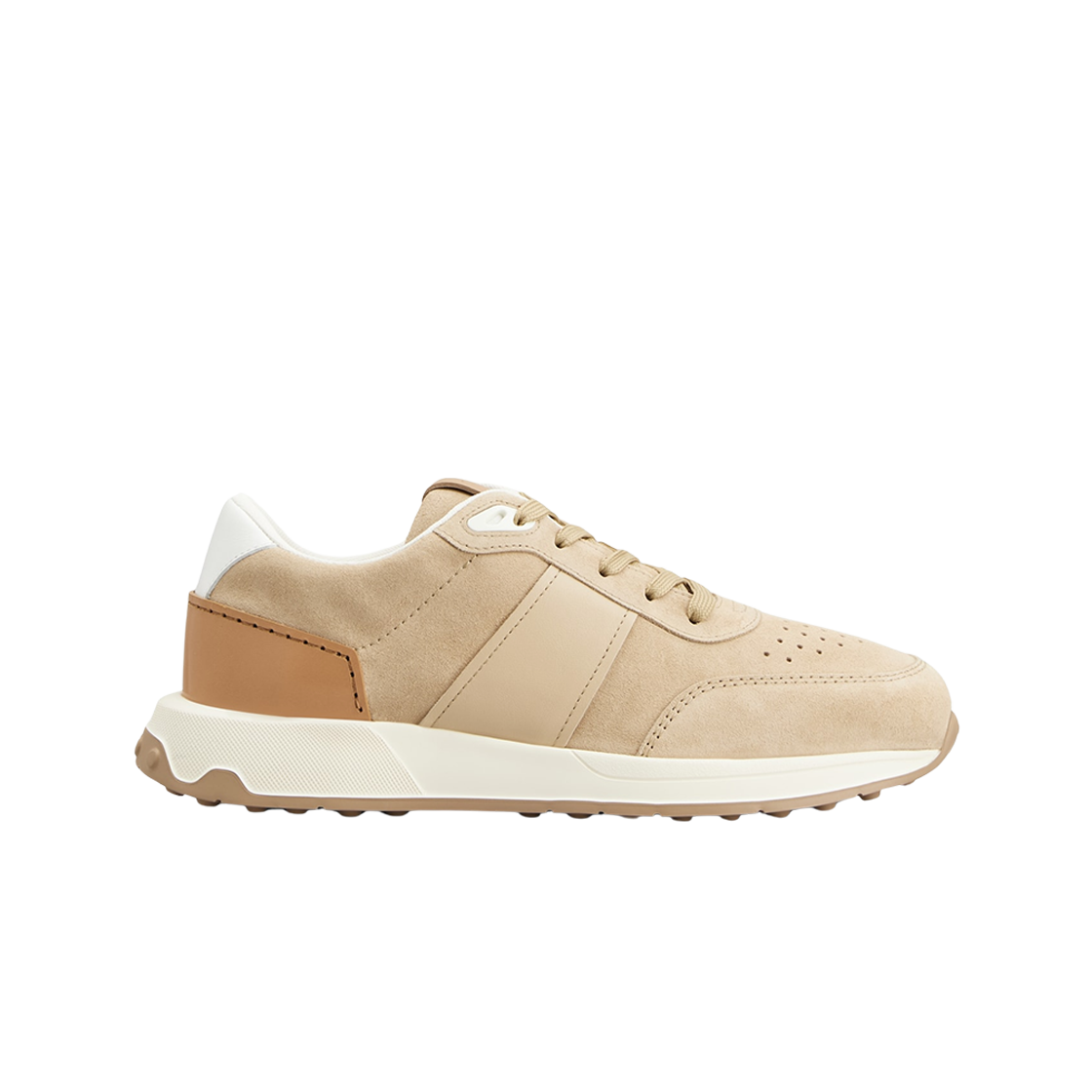 XXM63K0GT80SOB2W35 Tod's Nubuck Sneakers Beige Brown