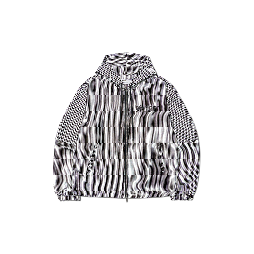 NMWF52JP07BLK NOMANUAL Houndstooth Check Jumper Black