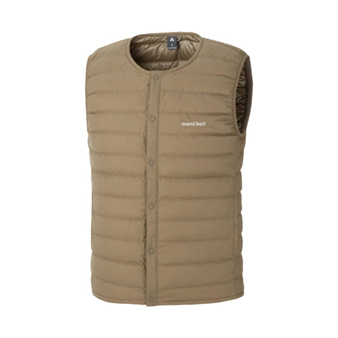 몽벨 슈페리어 다운 라운드 넥 베스트 탄(Montbell Superior Down Round Neck Vest Tan) - 1