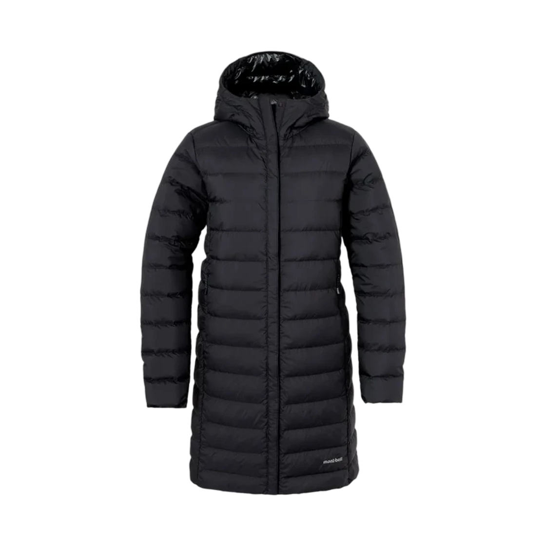 (W) 몽벨 슈페리어 다운 트래블 코트 블랙((W) Montbell Superior Down Travel Coat Black) - 1