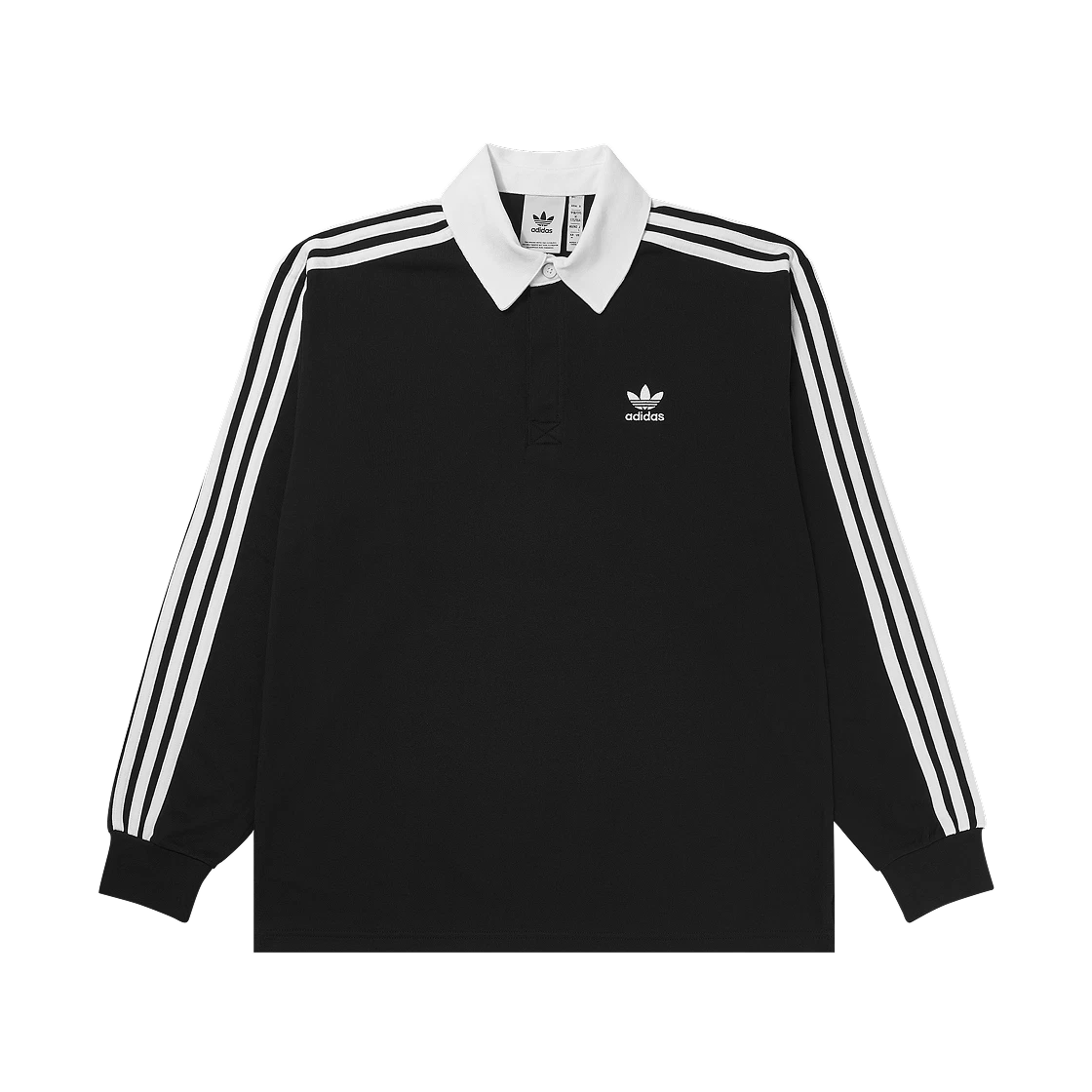 Adidas Adidas Adicolor Rugby  Polo Shirt Black - KR Sizing · XS