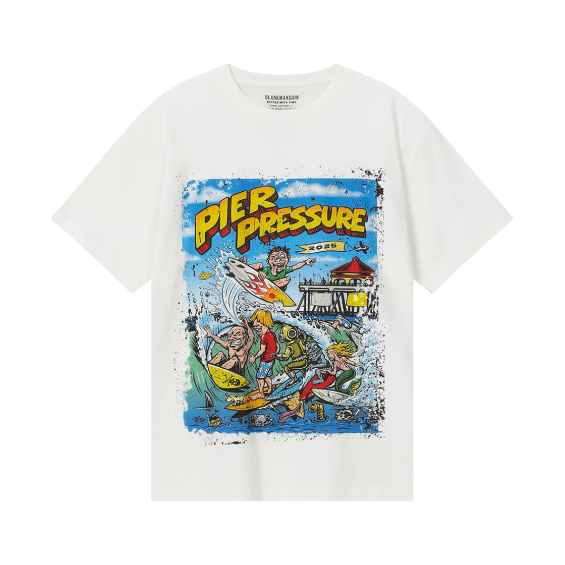 더가이즈 블랭크맨션 25SS 썸머 그래픽 티셔츠(The Guys BLANKMANSION 25SS SUMMER GRAPHIC Tee)