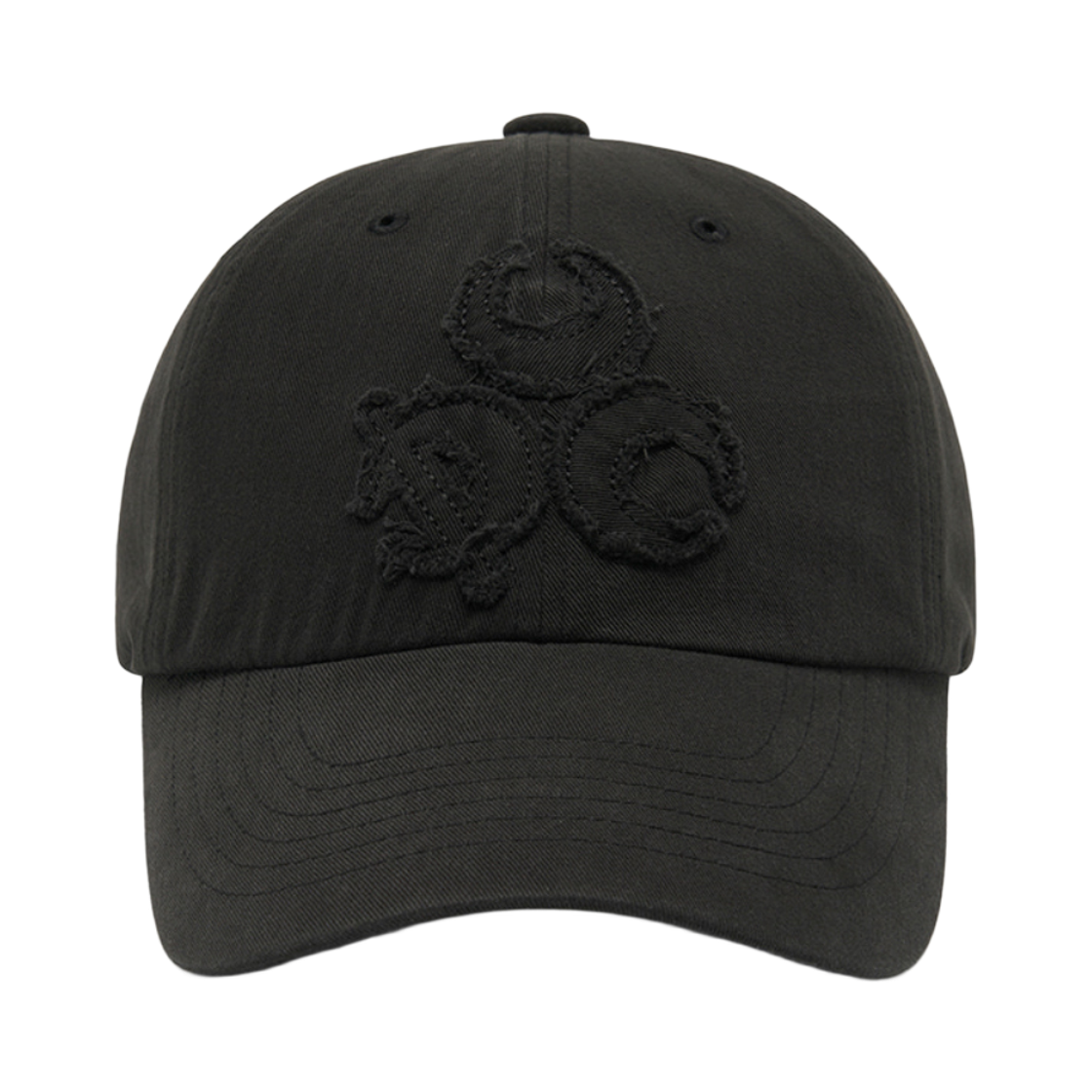 디오스피스 심볼 코튼 볼캡 빈티지 블랙(DAUSPICE Symbol Cotton Ball Cap Vintage Black)