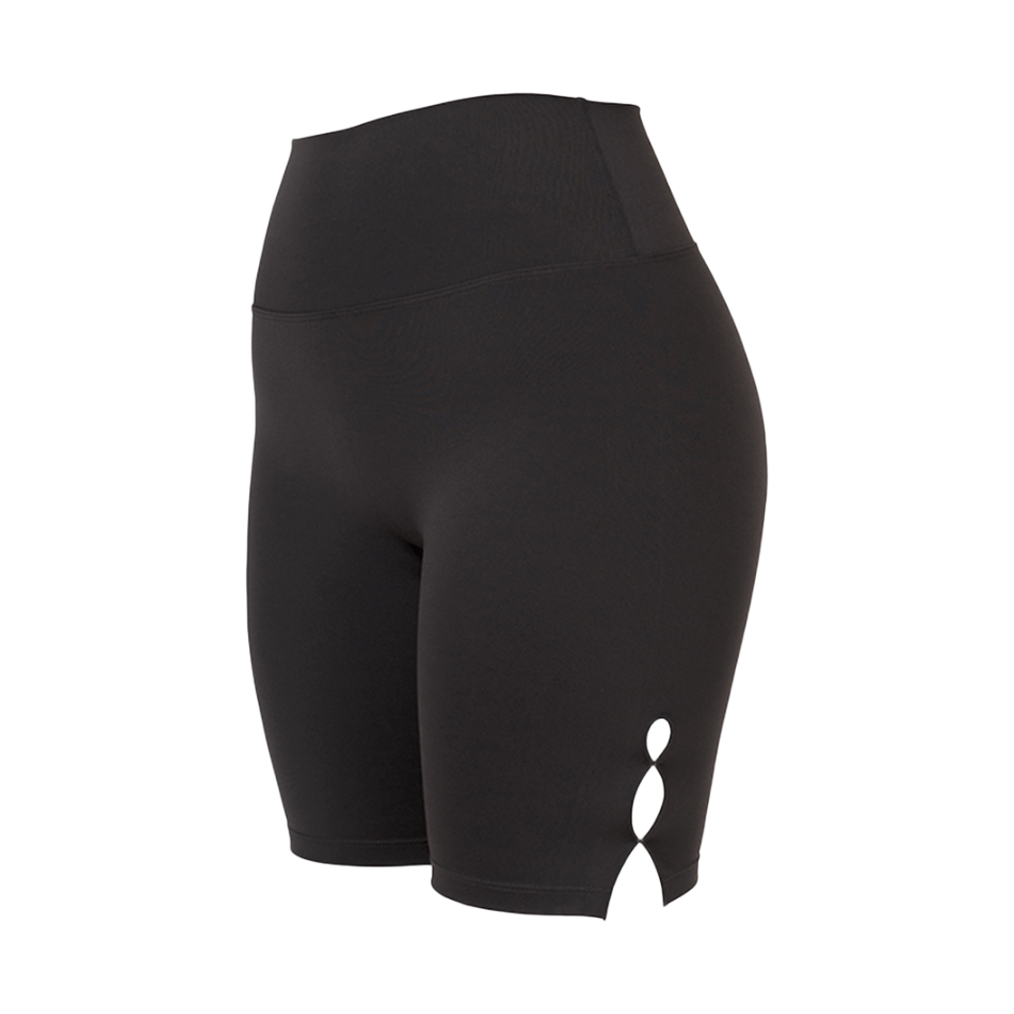 와일 웨이브 하프 레깅스 차콜