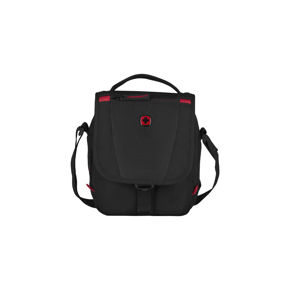 웽거 라이프스타일 백 스몰 숄더백 블랙(WENGER Lifestyle Bag Small Shoulder Bag Black)
