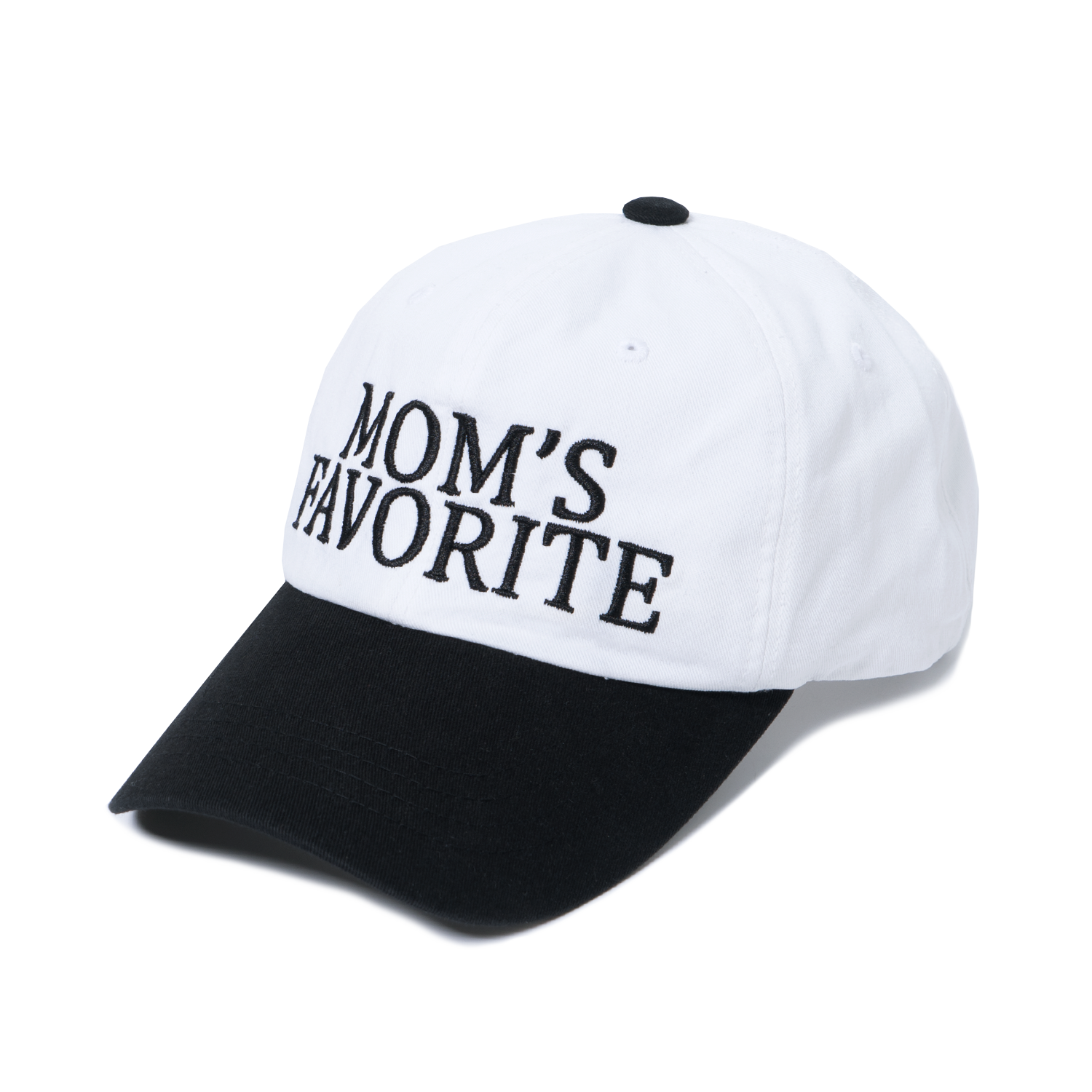 노드 맘스 페이보릿 볼캡 화이트&블랙(NOD Mom’s favorite Ball cap White & Black)