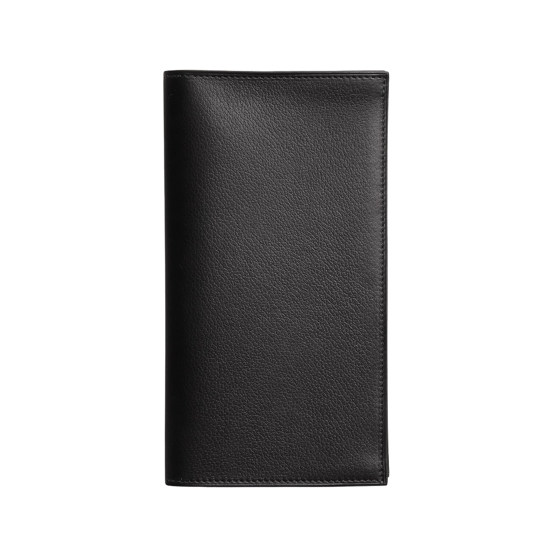 H085783CKAA Hermes Citizen Twill Long Wallet Evergrain & Palladium Noir Bleu Zanzibar