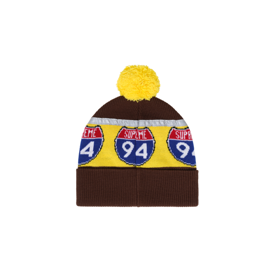 슈프림 인터스테이트 리플렉티브 비니 브라운 - 22FW(Supreme Interstate Reflective Beanie Brown - 22FW) - 2