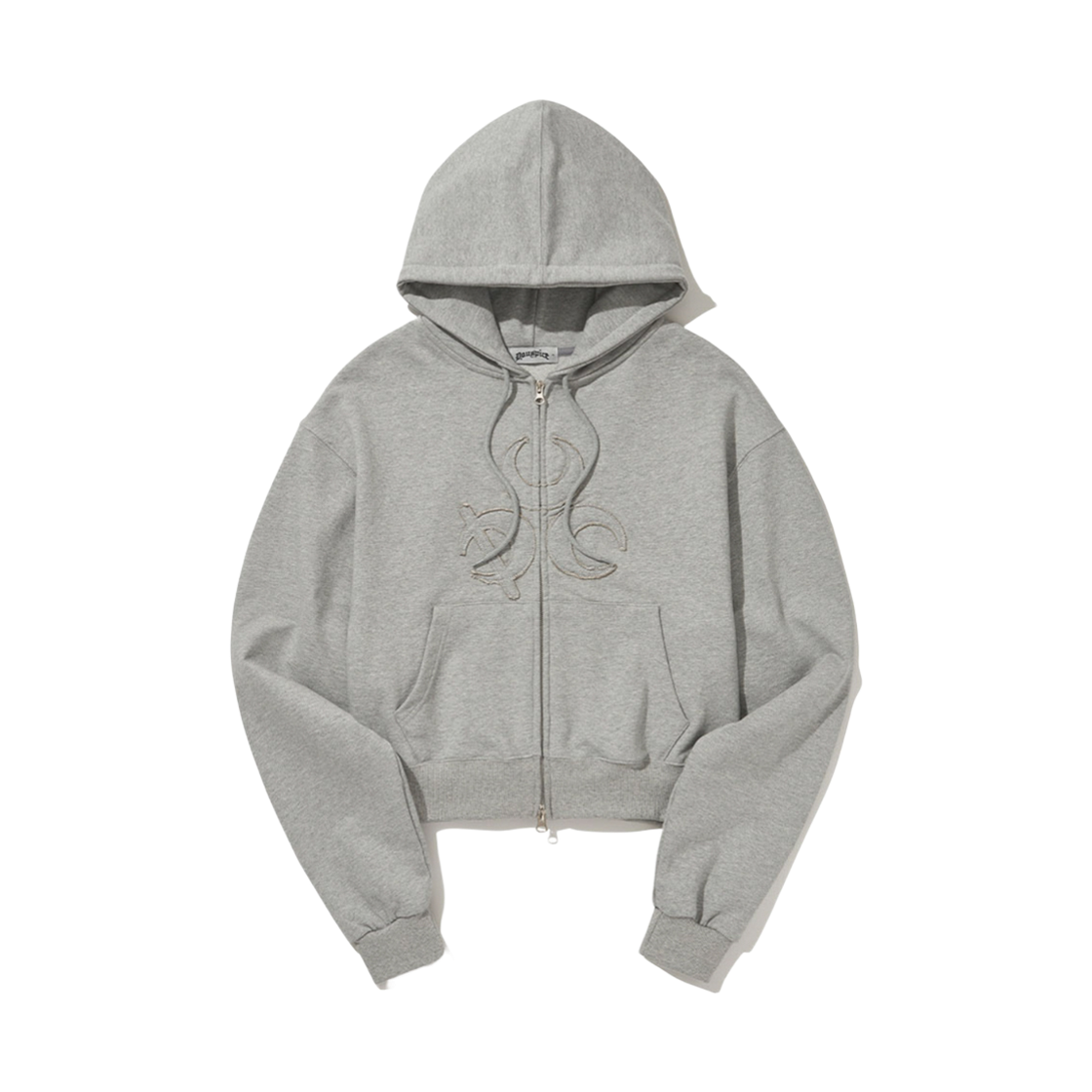 디오스피스 심볼 후디 집업 그레이(DAUSPICE Symbol Hoodie Zip-up Gray)