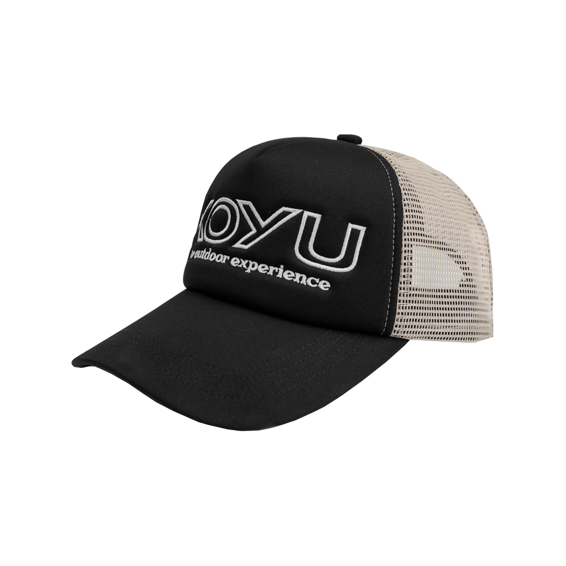 코유 트러커캡 블랙(Koyu Trucker Cap Black)