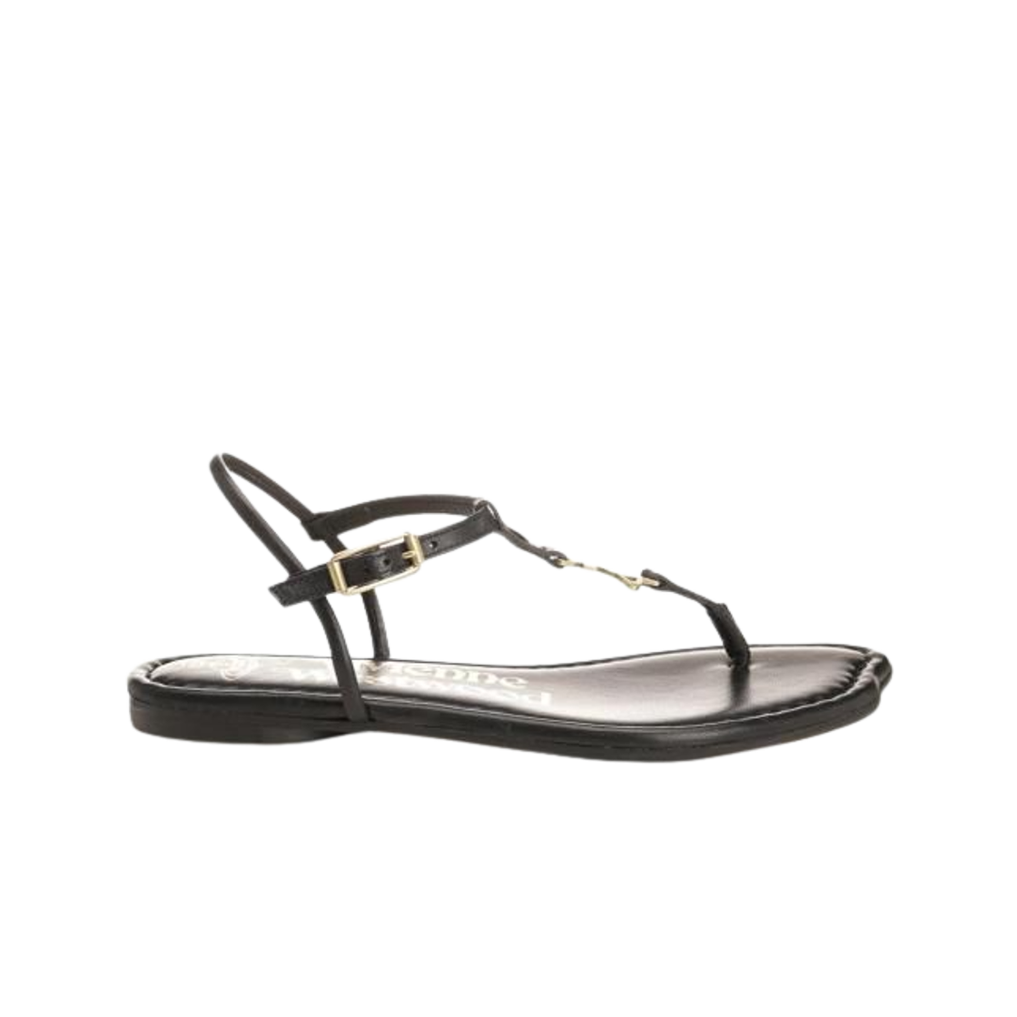 (W) 비비안 웨스트우드 오브 통 샌들 블랙((W) Vivienne Westwood Orb Thong Sandal Black)