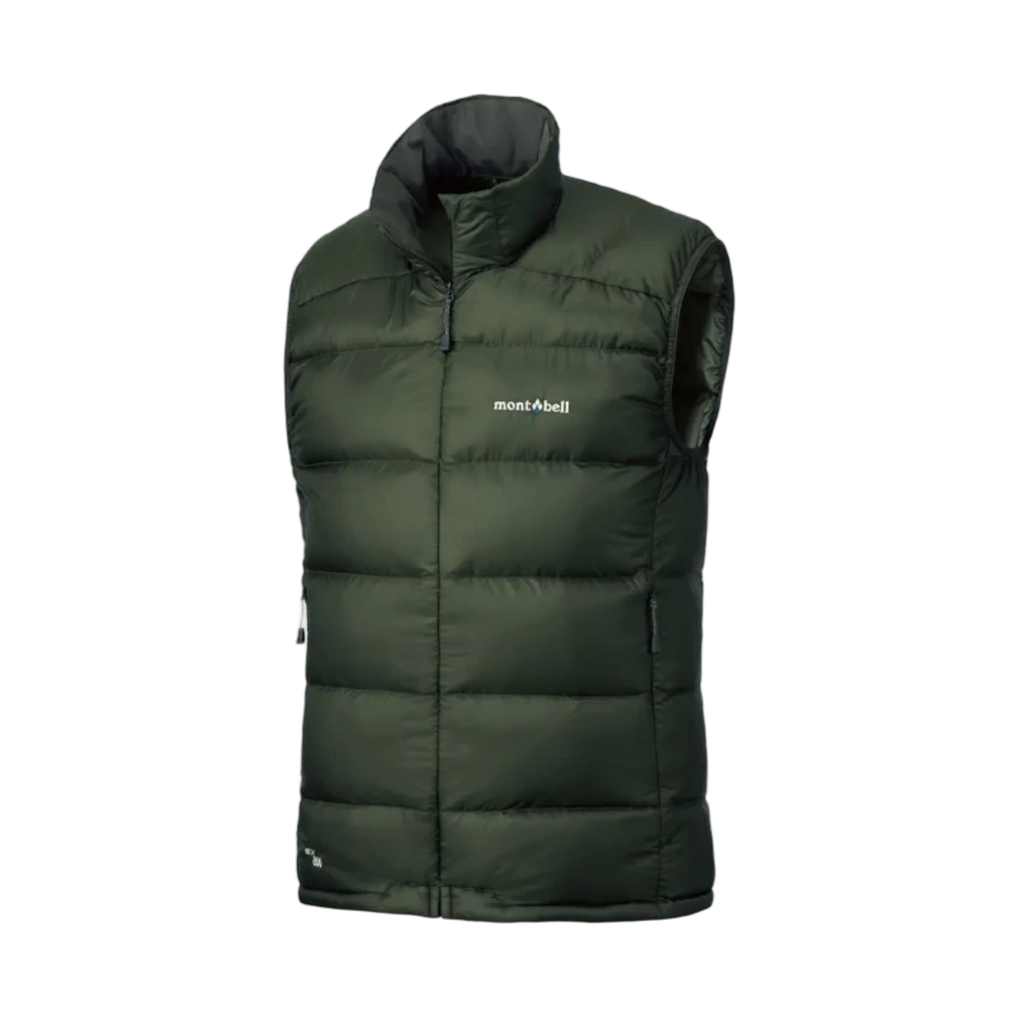 몽벨 라이트 알파인 다운 베스트 블랙 올리브(Montbell Light Alpine Down Vest Black Olive)