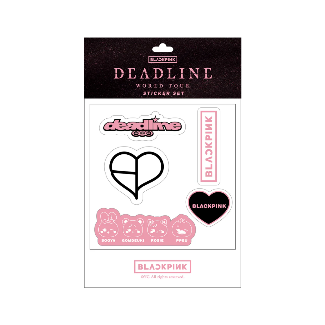 블랙핑크 스티커 세트(Blackpink Sticker Set) - 1