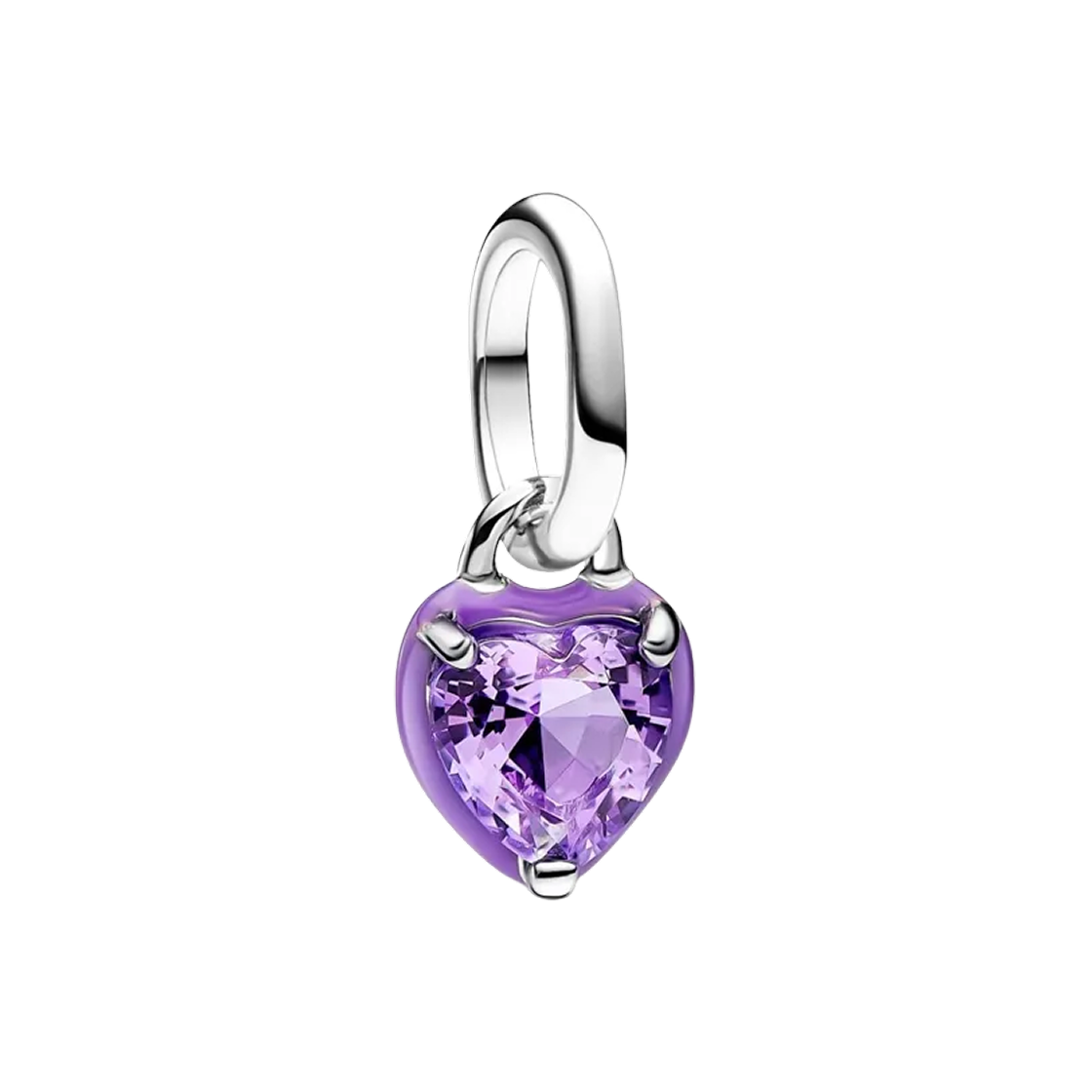 793042C04 (W) Pandora ME Chakra Heart Mini Dangle Charm Purple