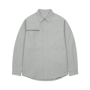 Sansan Gear Pocket Shirts Light Grey