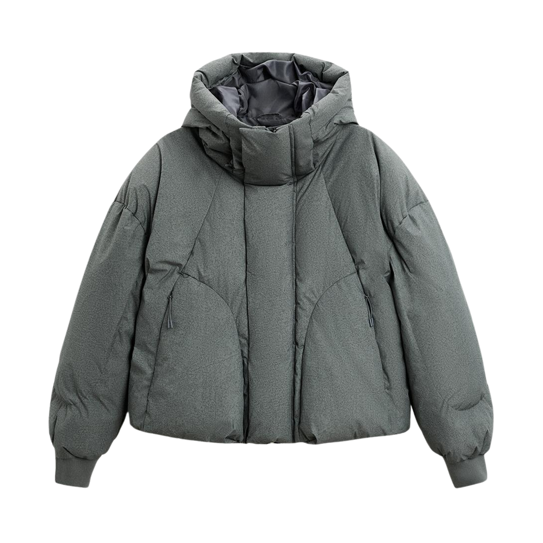 5320/416/806 Zara Boxy Fit Padded Jacket Stone