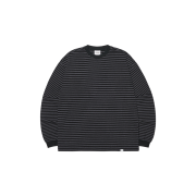 NOMANUAL NM Border Long Sleeve Tee Black