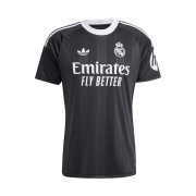 Adidas Real Madrid 2025/26 Third Goalkeeper Jersey Black - KR Sizing (Non Marking Ver.)
