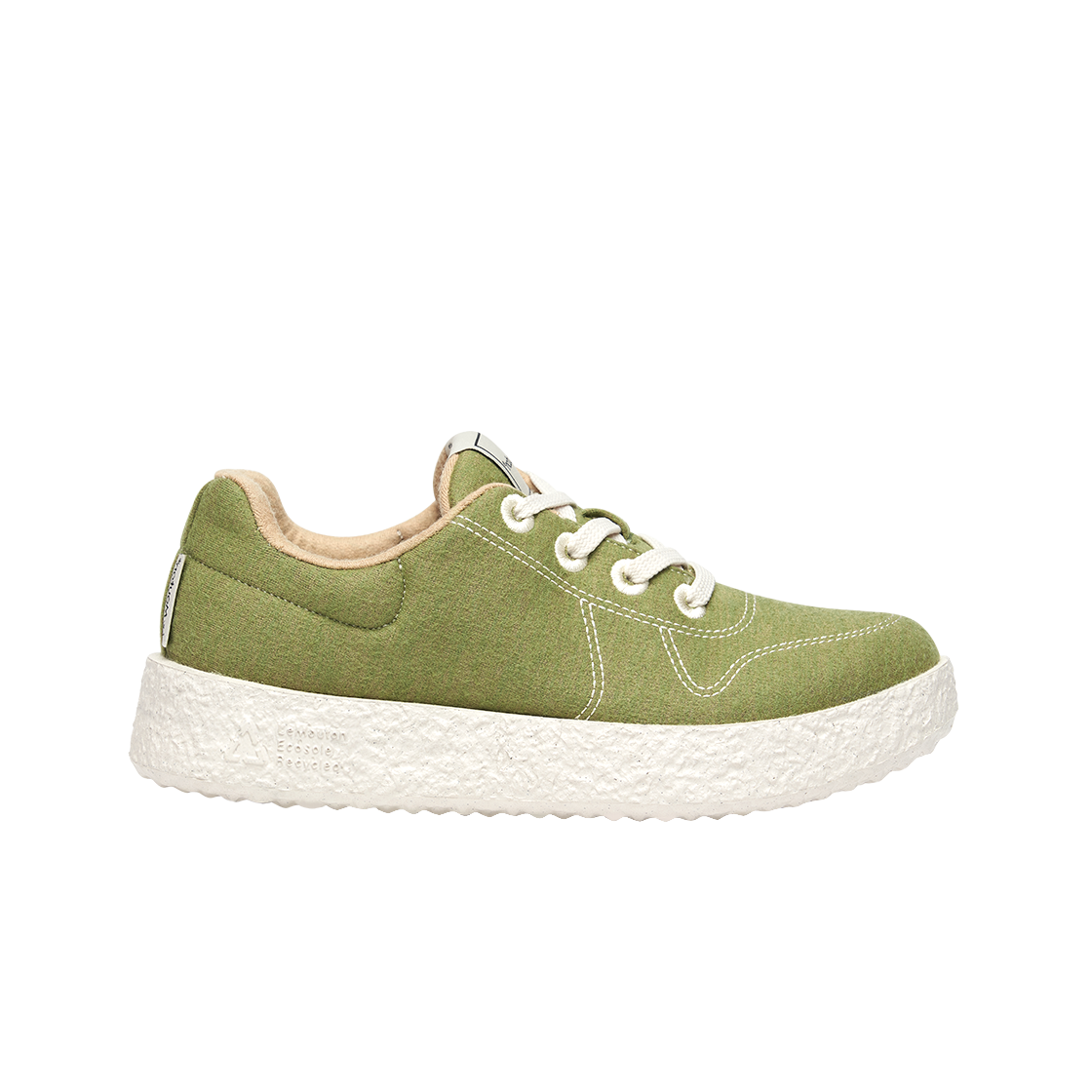 [6% 적립] 르무통 메이트 발 편한 메리노울 운동화 올리브그린([6% 적립] LeMouton Mate Olive Green)
