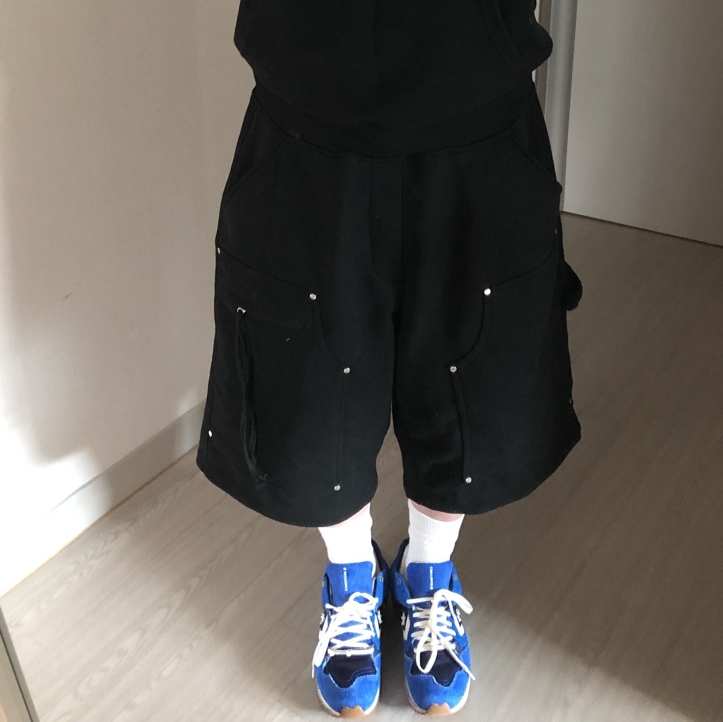 Converse x Ader Error Wave Trainer Blue 착용 스타일 - 2