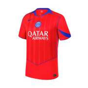 Nike Paris Saint-Germain 2025/26 Stadium 3rd Dri-Fit Total 90 Replica Jersey Global Red Sport Red Hyper (Non Marking Ver.)