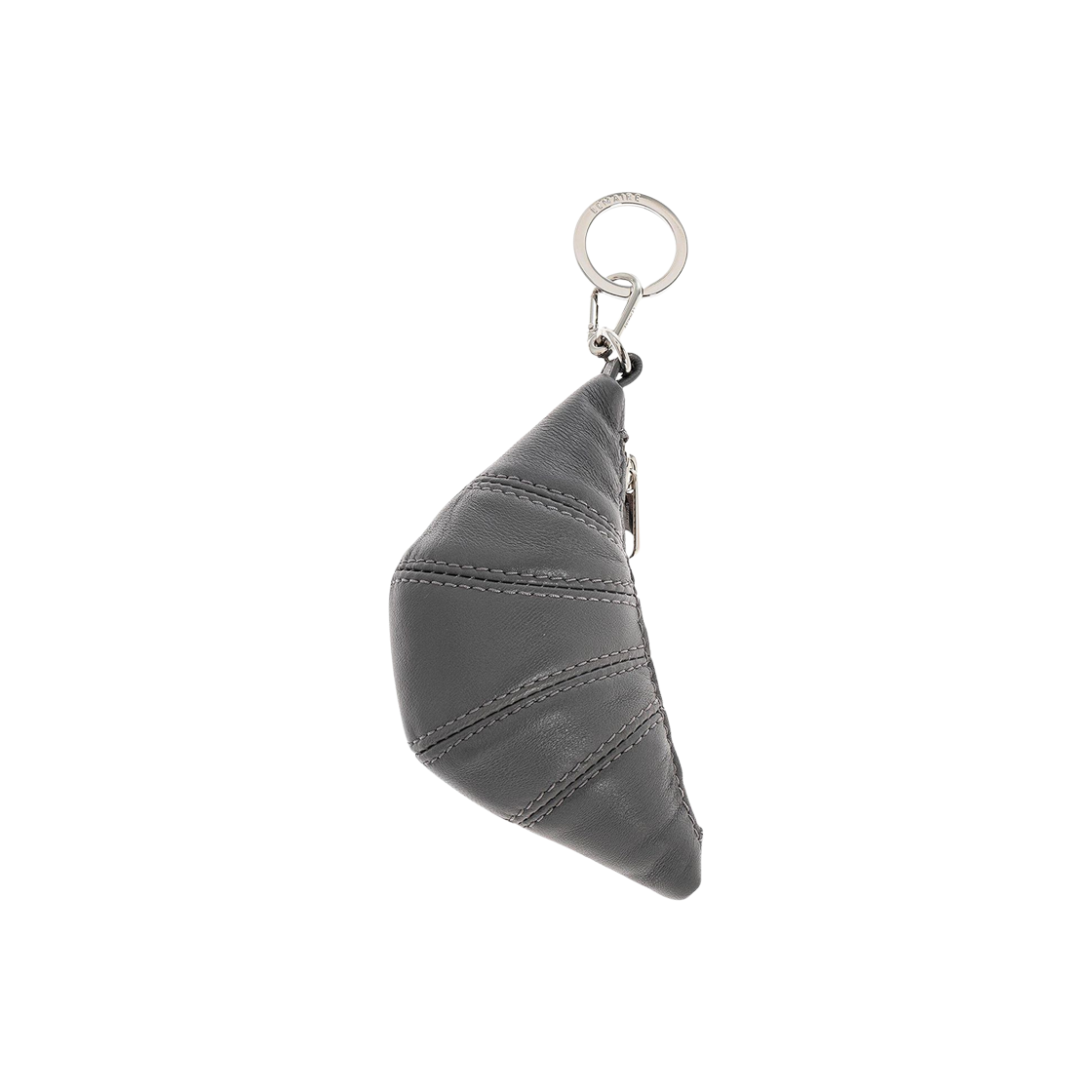 르메르 소프트 나파 레더 미니 크루아상 키 홀더 스모크드 펄(Lemaire Soft Nappa Leather Mini Croissant Key Holder Smoked Pearl)