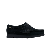 (W) Clarks Wallabee Gore-Tex Black Suede