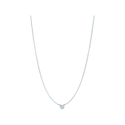 Tiffany & Co. Elsa Peretti Diamonds By The Yard Single Pendant Silver with Diamond