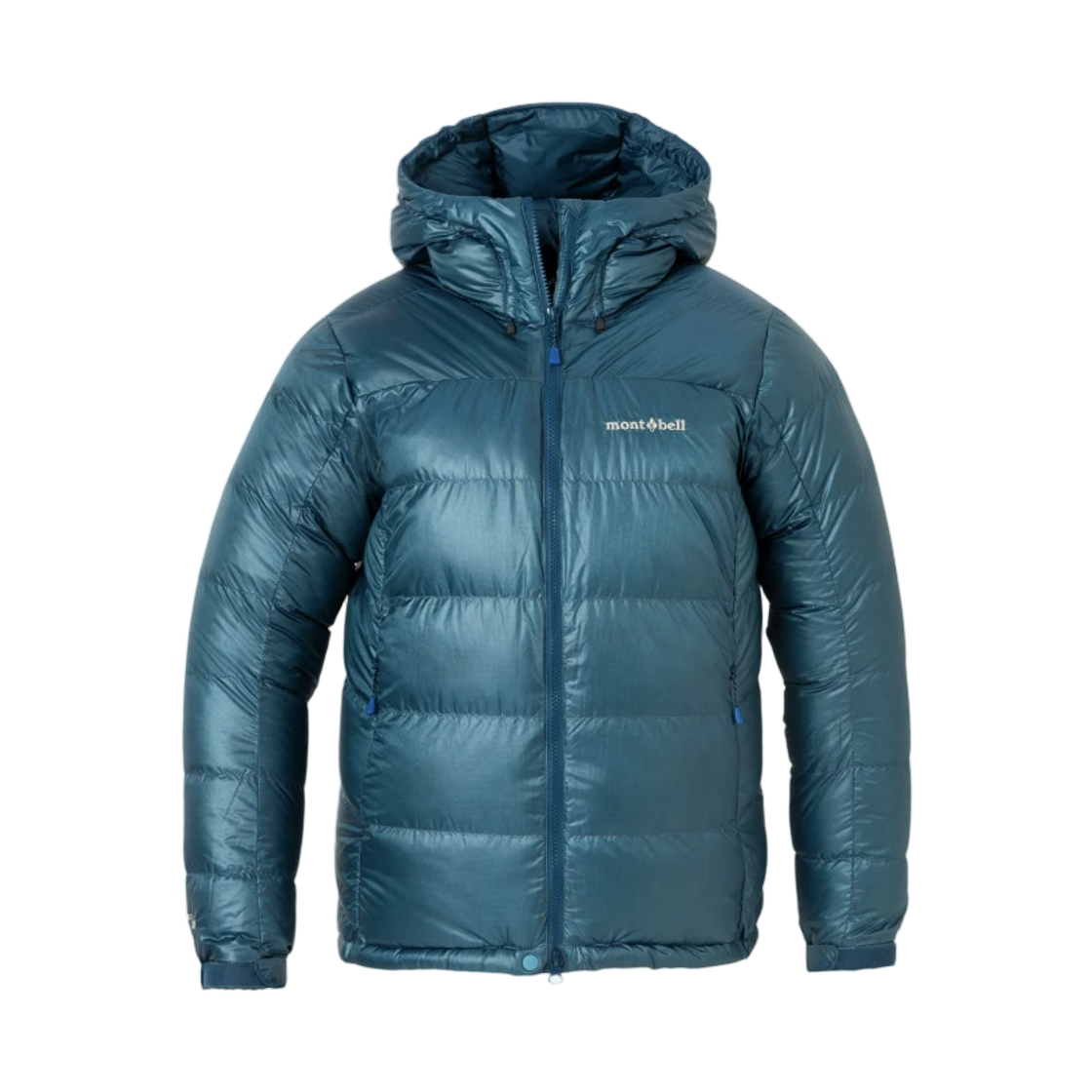 (W) 몽벨 알파인 다운 파카 블루 그린((W) Montbell Alpine Down Parka Blue Green) - 1