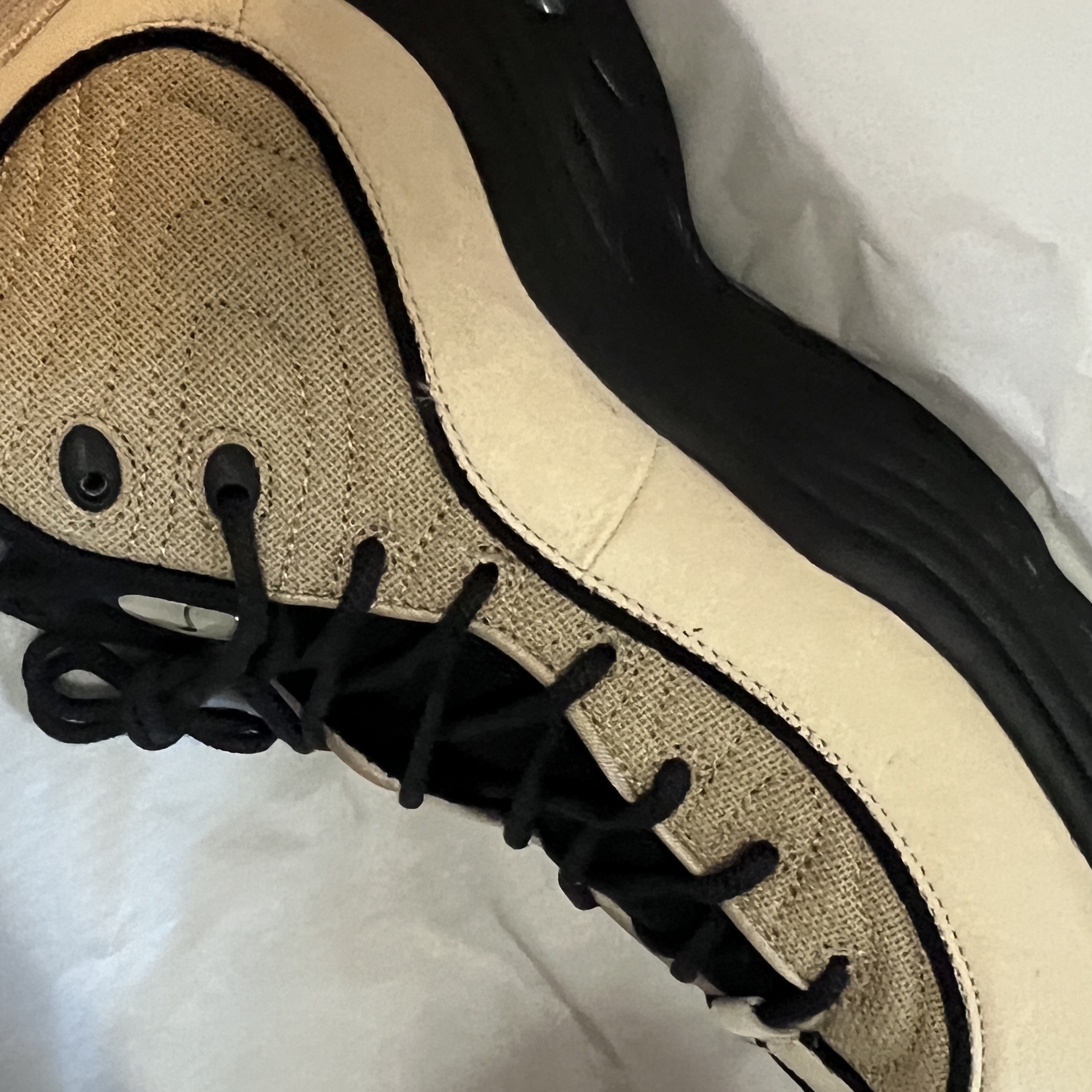 Nike x Stussy Air Penny II Rattan and Limestone 착용 스타일