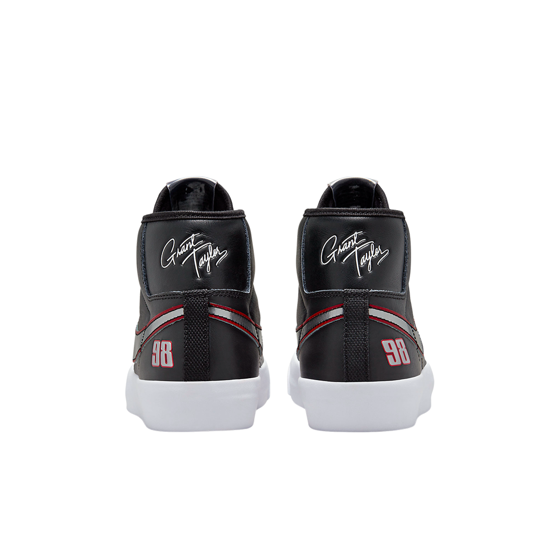 나이키 SB 줌 블레이저 미드 프로 GT 블랙 유니버시티 레드(Nike SB Zoom Blazer Mid Pro GT Black University Red) - 3