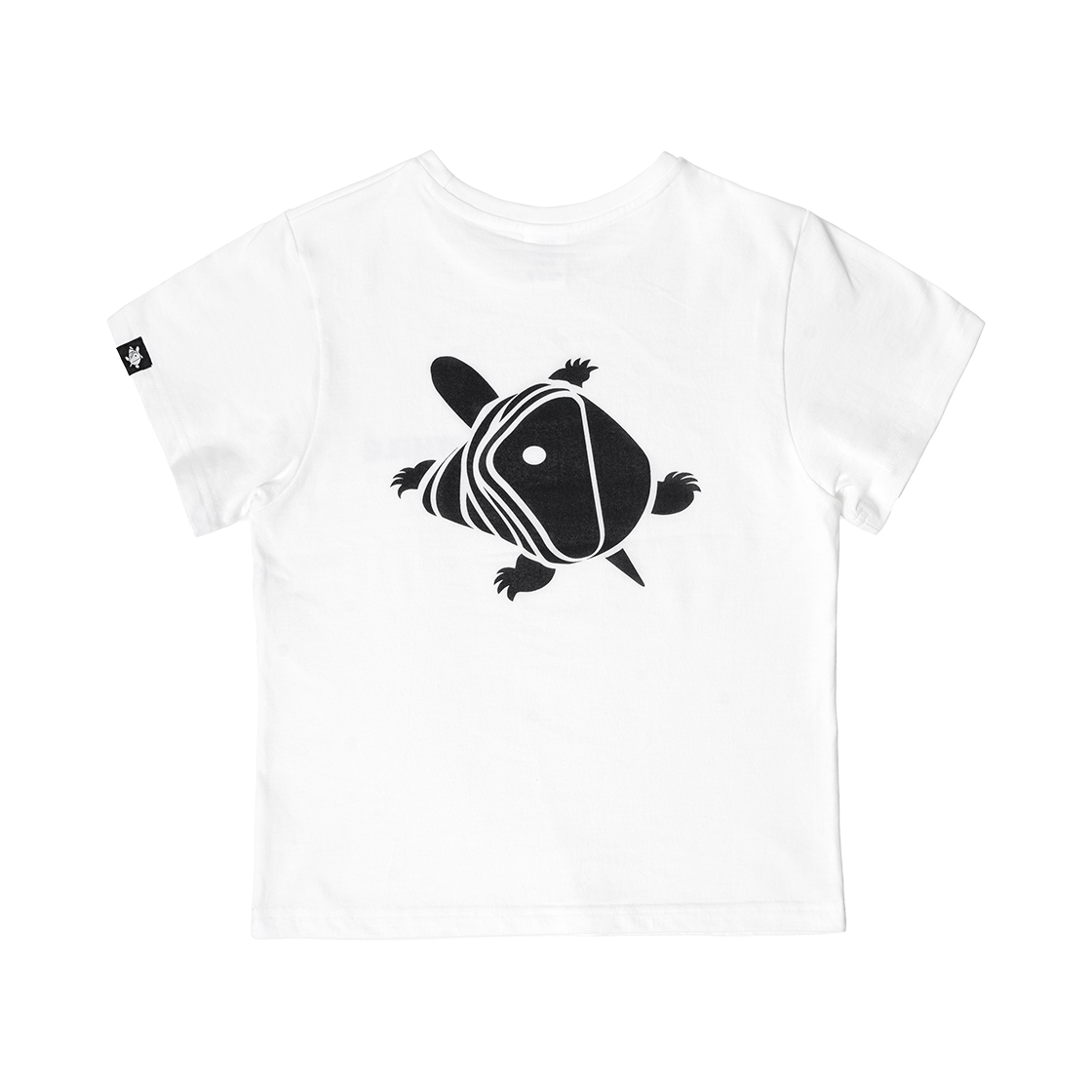 와일 터틀 로고 우먼티셔츠 화이트(WHILE Turtle Logo Women T-Shirts White)